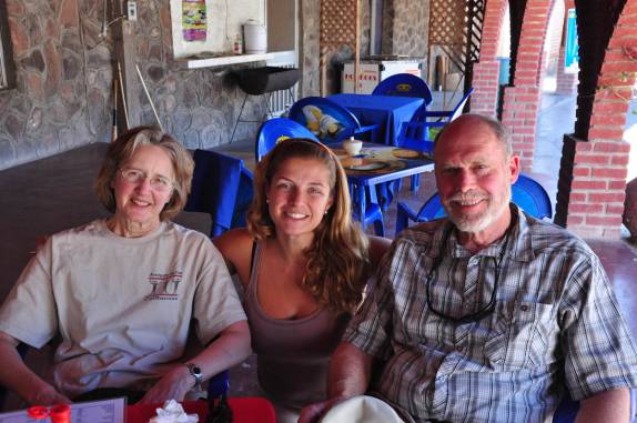 Encontro com americanos em San Ignacio, na Baja California - México